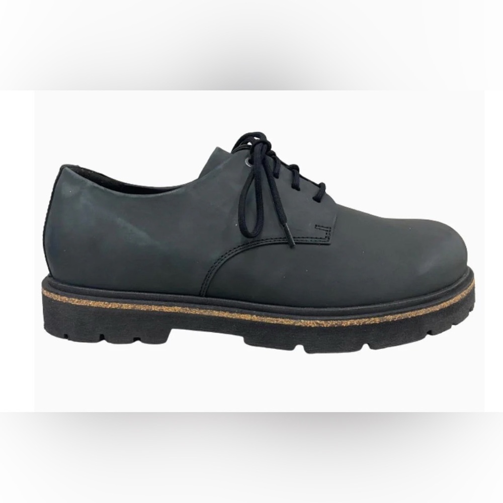 Birkenstock Highwood Derby Black Shoes, Men’s US Size 12/12.5, NWOB